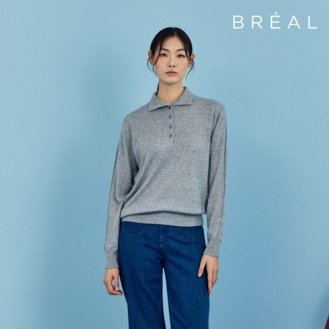 브리엘 25FW 버튼 울 니트 2종 [런칭 가격 79 900원]