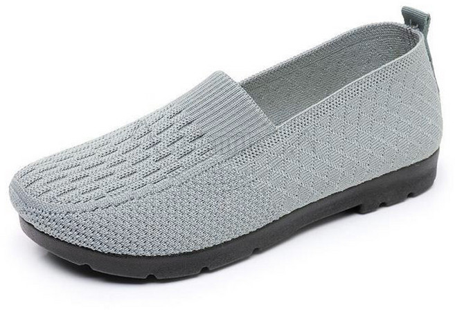 Krismile할머니신발 어르신 발편한 볼넓은 효도화 굽낮은 80대 엄마 단화