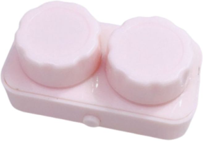 DEEPSUN 심플 휴대용 미니 진동 렌즈 세척기, 핑크, 1개