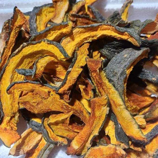 [제니네 제철과일] 강원도 국내산 유기농 단호박 말랭이 100g-1kg, 1개, 유기농 단호박 말랭이 300g 1개