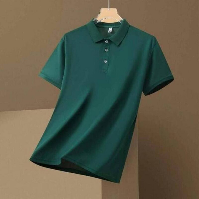 polo衫男涼感衣polo衫短袖上衣冰絲透氣工作服翻領T恤大尺碼商務休閒上衣夏季涼感短袖吸濕排汗運動柔軟舒適襯衫領上衣男 父親節禮物送禮精選