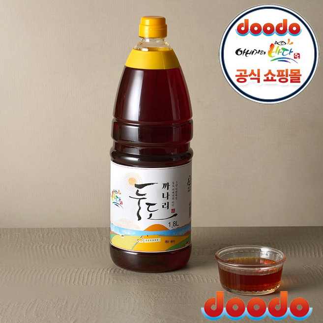 샵데이 두도 까나리액젓 3년숙성 프리미엄 원액 요리 양념 추천, 1개, 1.8L