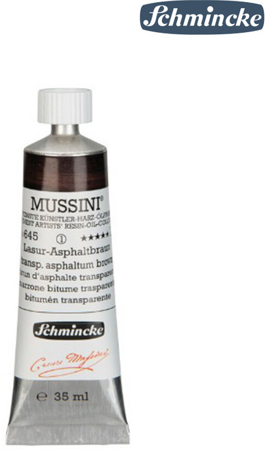 쉬민케 유화물감 무씨니 35ml S1 Asphaltum Brown Transparent