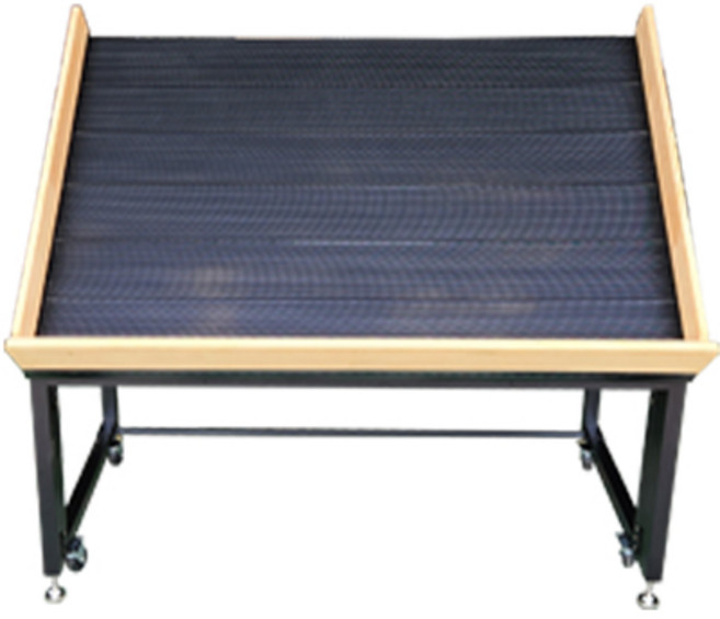 [매대인] 과일야채진열대 과일매대 야채가판대 마트진열대, A타입 플라스틱골판지형, 기본형