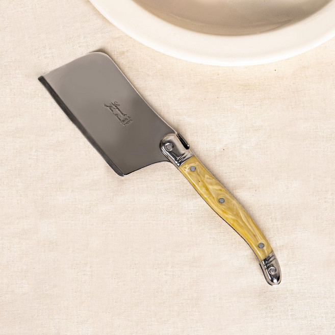 라귀올 장네론 치즈 나이프, 베이지(마블), 1개