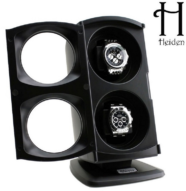 [Versa] 버사 오토매틱 더블 와치와인더 G016-Blck 2구 개별작동 스텝모터 사용 최신형 하이덴 와치와인더