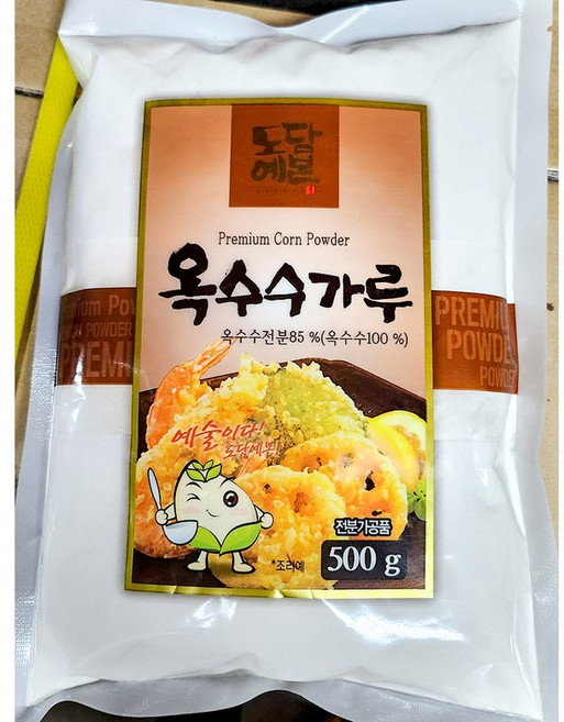 옥수수가루 (초야식품 500g) X20 대포장할인/쫄깃한식감/튀김용/폴렌타/뷔페식당, 20개, 500g