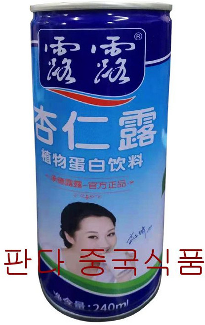 판다중국식품 루루 아몬드드링크 아몬드음료, 240ml, 3개