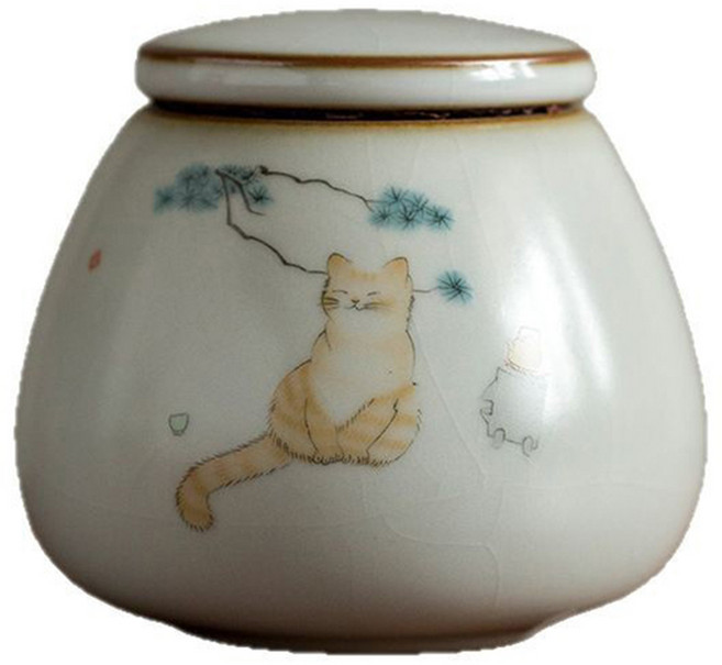 고양이 유골함 강아지 유골 보관 반려동물 추모함 화분장, 1개