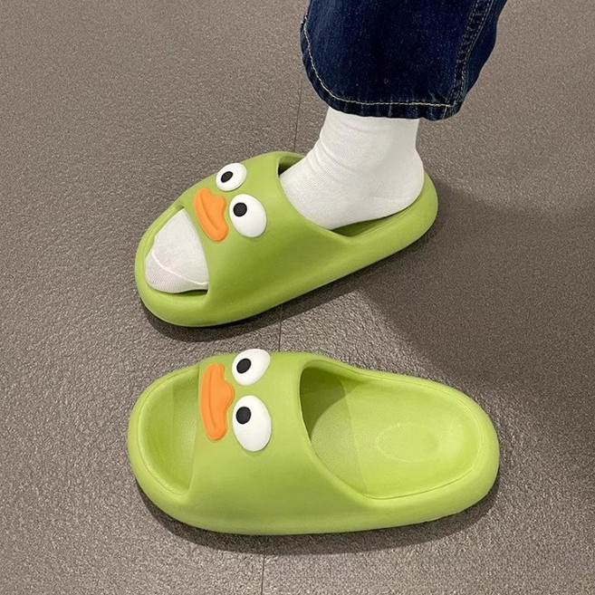바바이인 푹신한쿠션 EVA 귀여운 오리 슬리퍼