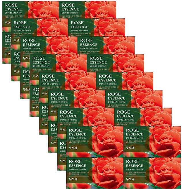 해피바스 두보레 비누 장미향, 100g, 32개입