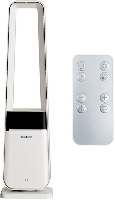 BOSMOO BLDC 무소음 날개없는 타워형 리모컨 아기 선풍기, 1개, BSM-BS2602