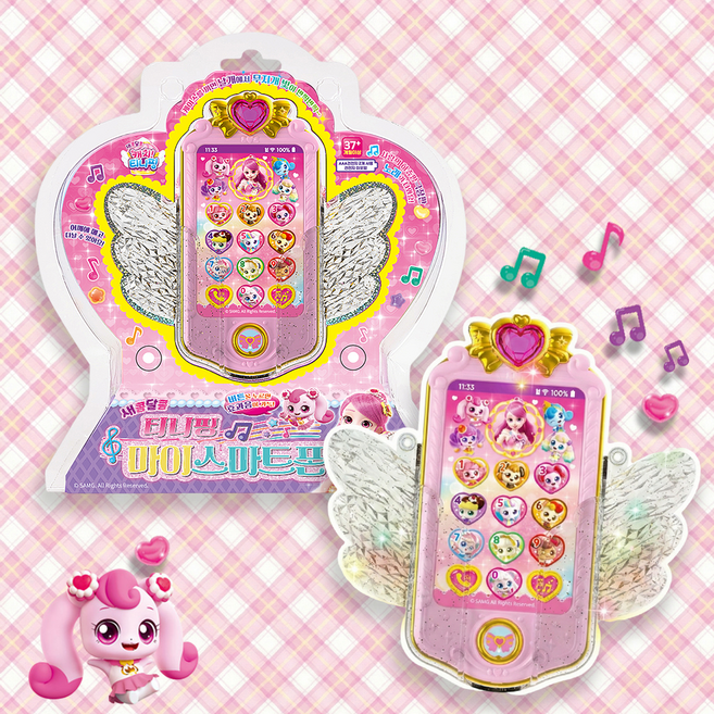 무[캐치티니핑] 티니핑 마이 스마트폰, 단품, 1개