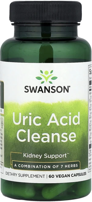 건강챙기세요 Swanson 요산 클렌즈 비건 캡슐 60정 백살까지오래오래, 1개 - 쿠팡