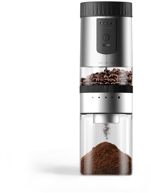 마리슈타이거 루미 충전식 전동 커피그라인더 플러스, 60ml, S60플러스 스텐, 1개