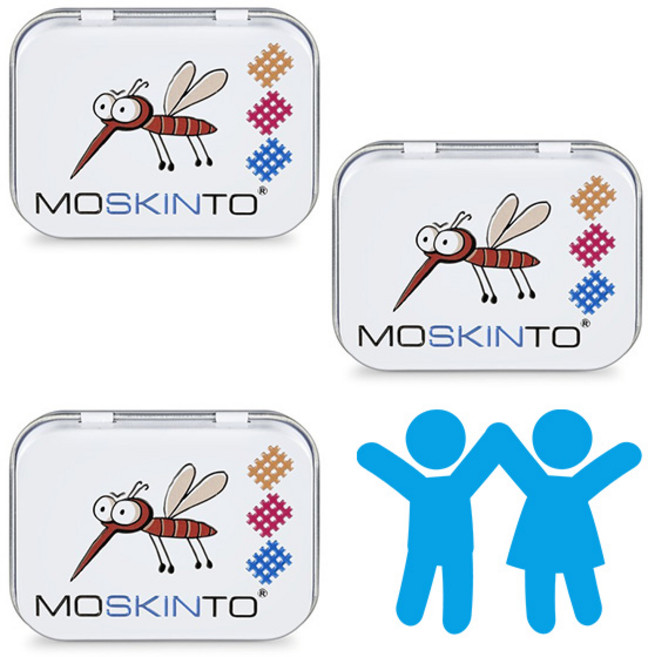 독일 Moskinto 모스킨토 모기패치 42매입/24매입, 3개, 42매입