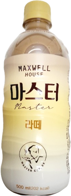 동서 맥스웰하우스 마스터 라떼, 500ml, 24개