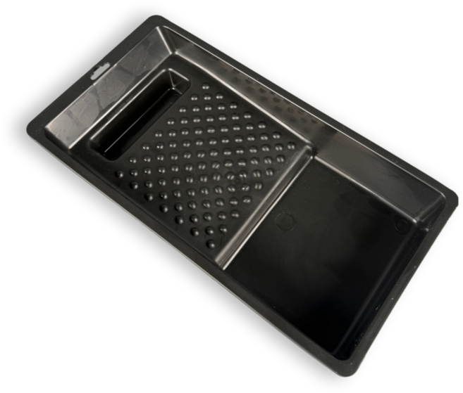 페인트 트레이 로라판 도장판 블랙 100mm, 1개