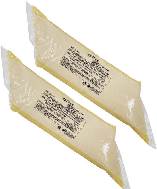 크림파티시에 1kg [ 아이스박스+아이스팩] /무료배송, 2개