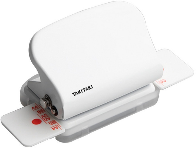 타키타키 6공 타공기, 화이트, 1개