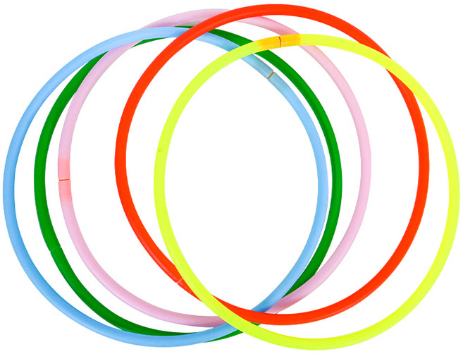 고리던지기용 링 5개 운동회 링 던지기 단체놀이, 혼합