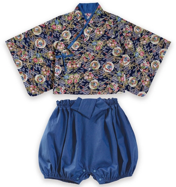 Augelute 嬰幼兒和服套裝 日式造型服兩件式服飾