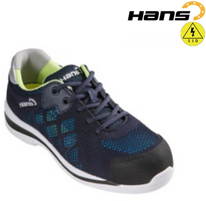 HS-90-SF 아쿠아 한스 안전화 작업화 정전기방지 경작업화 단화 메쉬