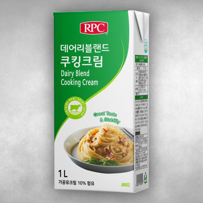 데어리블랜드 쿠킹크림, 1L, 6개
