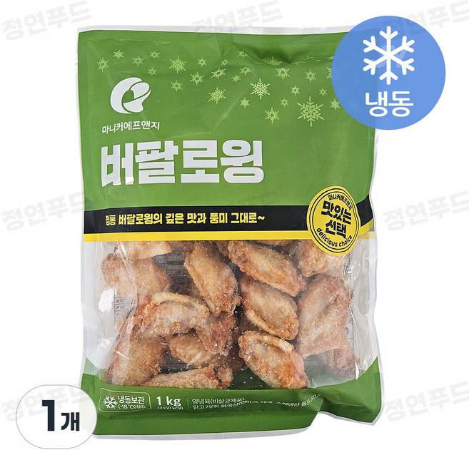 마니커에프앤지 버팔로윙, 1kg, 1개