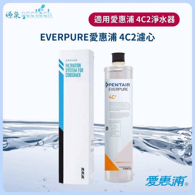 EVERPURE 愛惠浦 4C2 濾芯 - 原廠公司貨, 1個