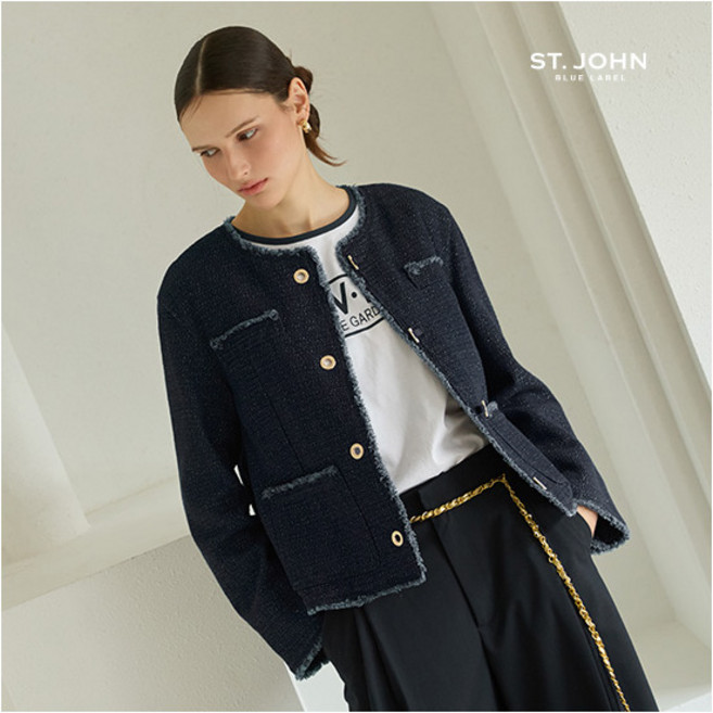 [센존블루라벨] 26SS 유럽산원단 뒤르크데님 자켓