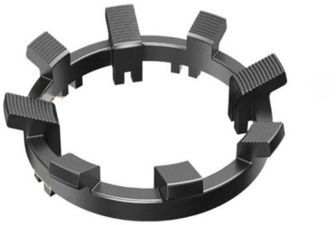 가스레인지 삼발이 캡 보조 냄비받침대 안정감 주방필수템 6발 높이 조절 받침대 1개