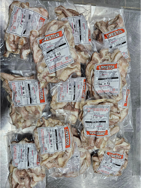 삶은소막창(400g) 초벌 소대창(500g)(캠핑용 구이 전골)), 소막창(400g), 400g, 1개