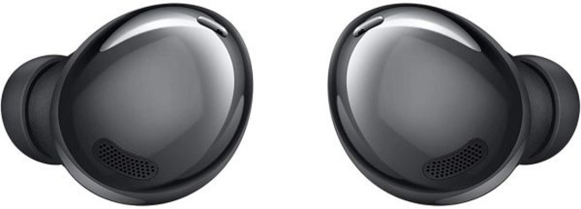 삼성 갤럭시 버즈 프로 블루투스 이어버드 트루 와이어리스 노이즈 캔슬링 충전 케이스 고품질 사운드 방수 팬텀 블랙 미국 버전, Phantom Black