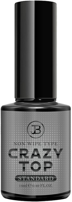 TIARA 논 와이프 크레이지 오버레이 탑 젤, 스탠다드, 14ml, 1개