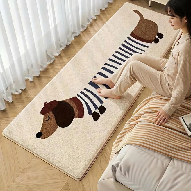 소시지개 캐릭터 카펫