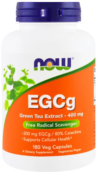 나우푸드 EGCg 녹차 추출물 400mg 베지 캡슐, 1개, 180정 - 쿠팡