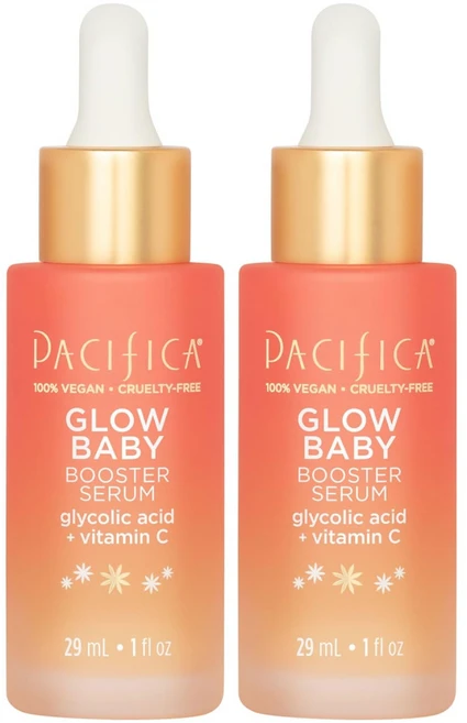Pacifica 퍼시피카 글로우 베이비 부스터 페이셜 세럼 29ml x 2개 - 쿠팡