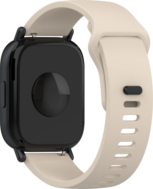 TAOMI 레드미 워치5 라이트 액티브 호환 오리지널 실리콘 스트랩 밴드, 베이지, 1개