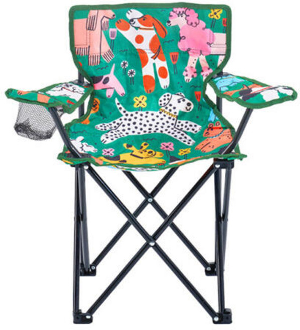 마이리틀타이거 키즈 캠핑의자, 그린 / DOG PARK, 1개