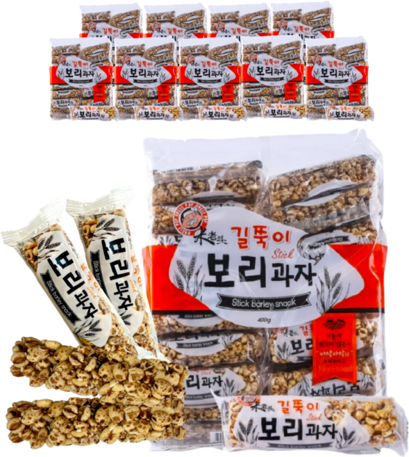 길쭉이 보리과자, 12.5g, 320개