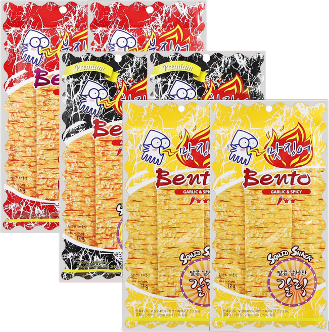 벤토 불징어 + 맛징어 + 핫징어, 2세트