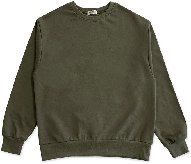 오버핏 맨투맨 빅사이즈 티 남녀공용 긴팔 남성 여성 무지 라운드 기본 쭈리