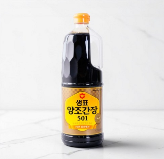 샘표 양조간장 501, 1.7L, 2개
