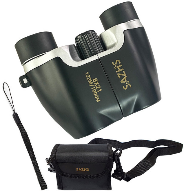 오페라글라스 콘서트 뮤지컬 쌍안경 고렌즈 고배율 망원경 22mm, 블랙