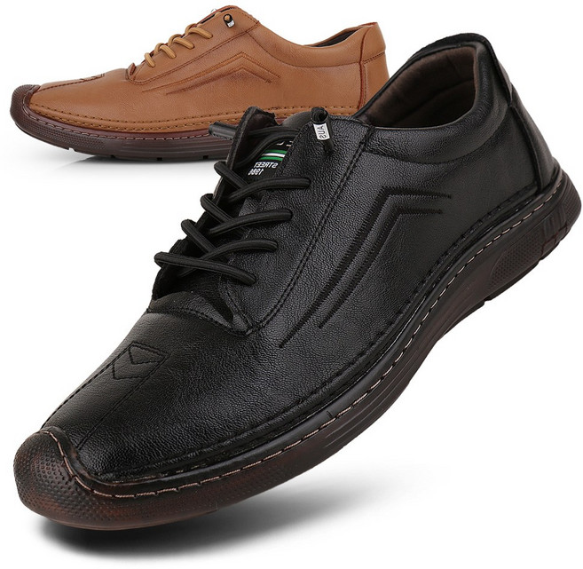 보이센스 소가죽 남자 로퍼 끈조절이 간편한 밴딩 스트랩 슈즈 캐주얼 정장 구두 남성 단화 슬립온