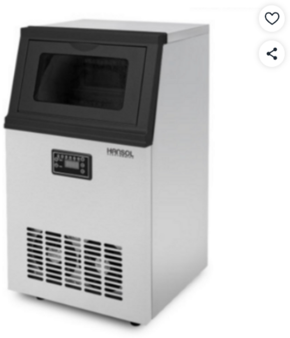 한솔일렉트로닉스 대용량 업소용 35kg 제빙기 아이스메이커 HSI-035KB, 설치비(현장결제)