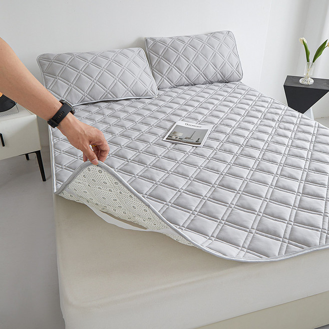 클로멜로 아이스 기능성 냉감패드 시원한 여름 침대패드, 쿨매트, 아이스그레이