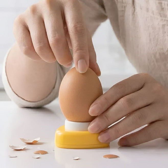 오제브 일본식 냉장고자석 계란 구멍 에그펀칭기, 3개