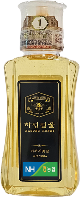 하성 1등급 아카시아 벌꿀, 500g, 1개